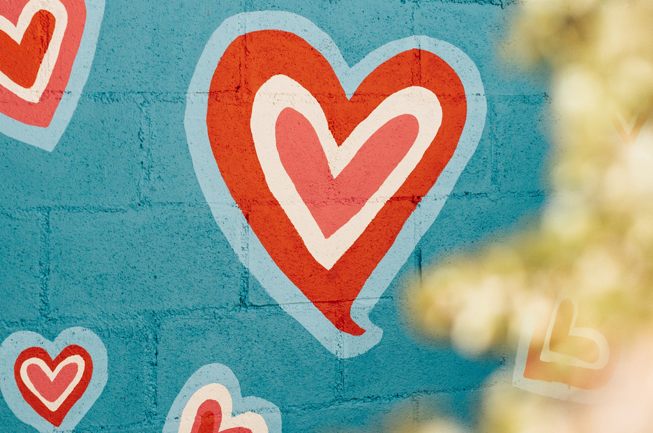 San Valentín, el día del color rojo.
