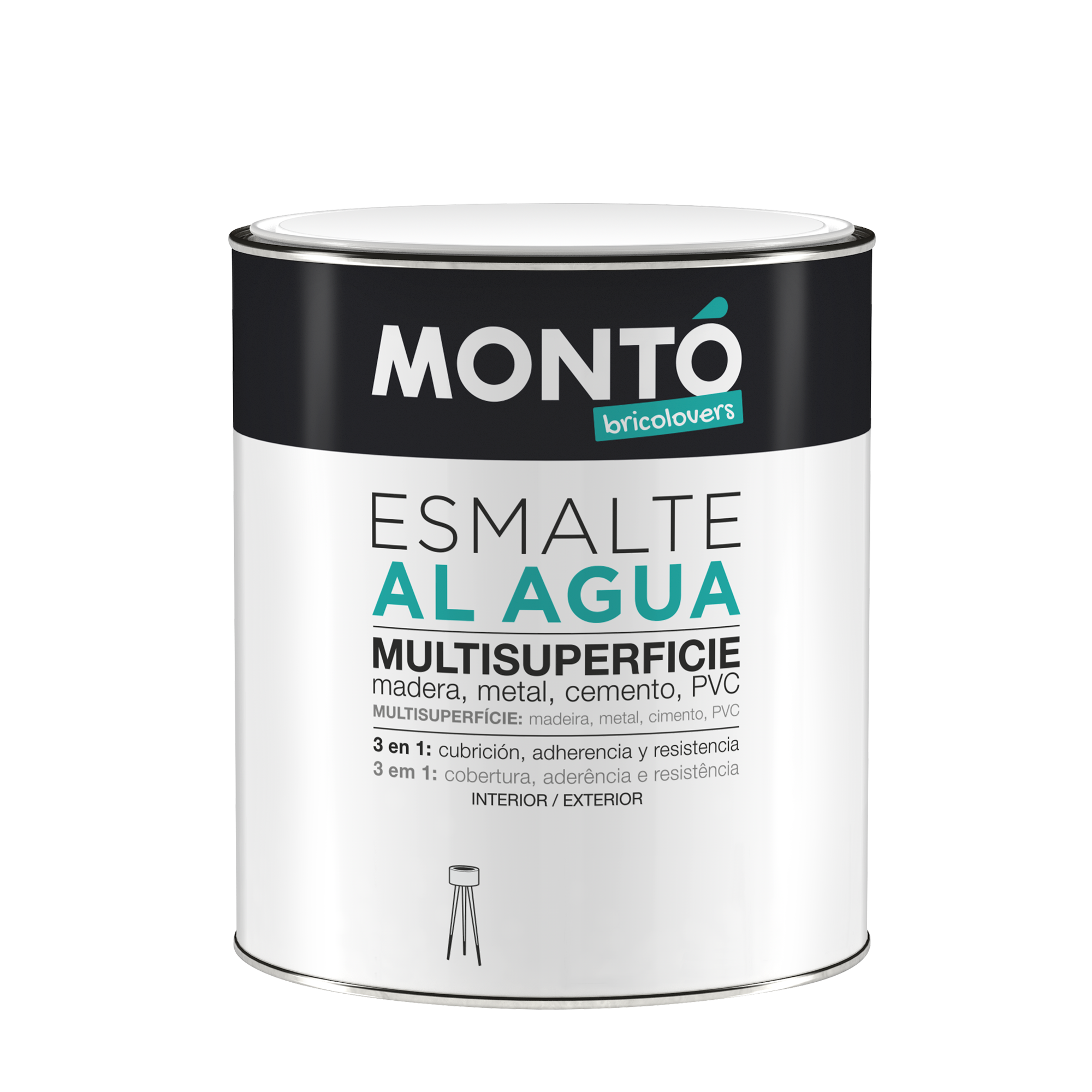 MONTO ESMALTE AGUA SATINADO